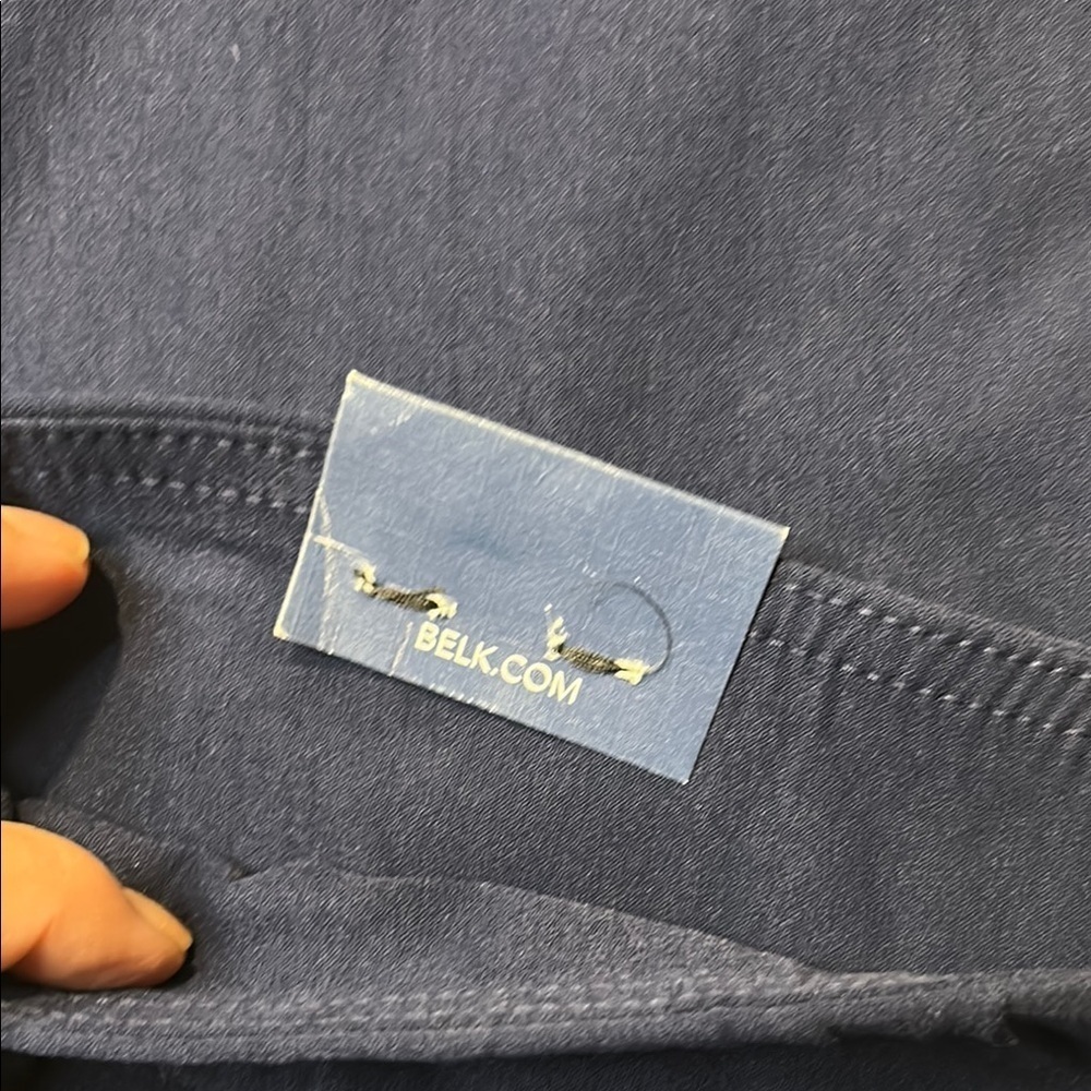 Crown & Ivy Blue Chinos with Straight-Leg Cut. 14. NWT - Picture 4 of 8